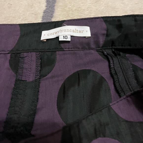 ANTHROPOLOGIE Corey Lynn Calter Polka Dot Skirt from Anthropologie Size 10. - Picture 7 of 9